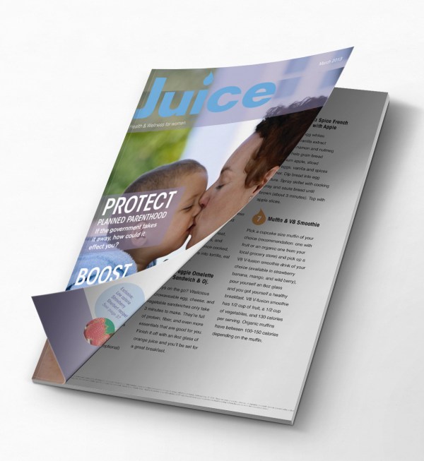 Juice Magazine Cover by Sarah Heather Gould