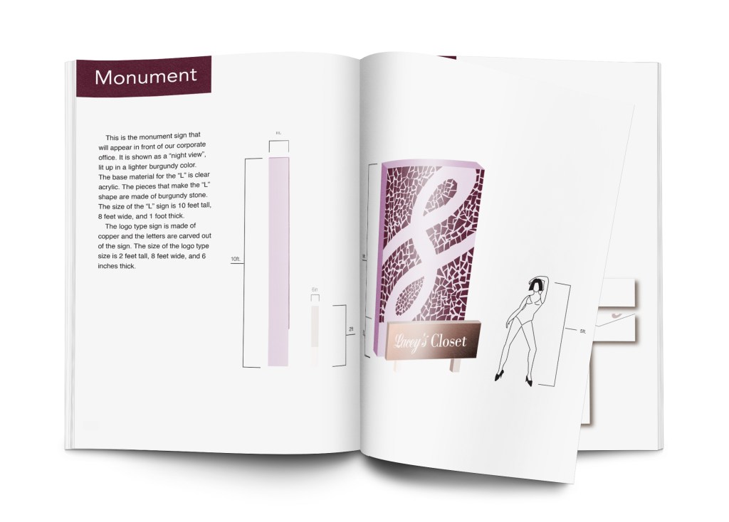 Monument Spread from Lacey's Closet by Sarah Heather